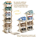 UFORU 6/9-layer vertical detachable shoe storage rack 1 modern shoe rack shoe cabinet gift storage rack home storage rack home storage supplies Footwear Organization