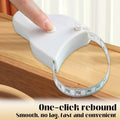 Body Measuring Tape 60 Inch, White,3D Automatic Lock for Accurate Waist/Hip Measurements