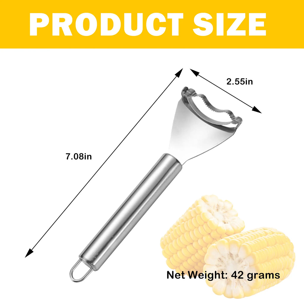 2 Counts Corn Peeler, Commercial Corn Processing Tool - USDA Approved for Food Service Industry