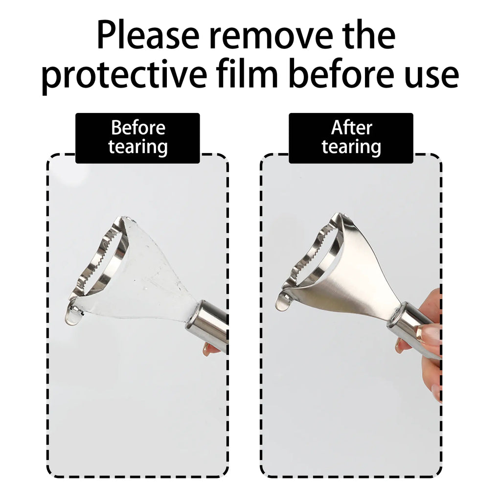 2 Counts Corn Peeler, Commercial Corn Processing Tool - USDA Approved for Food Service Industry